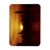 London-Big Ben-Elizabeth Tower-Sunset-Magnet Magnet (Vertikal)