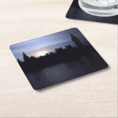 London-Big Ben-Elizabeth Tower-Sunset Untersetzer (angewinkelt)