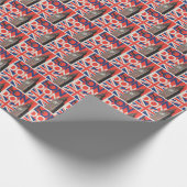 London Big Ben | England Geschenkpapier (Ecke)