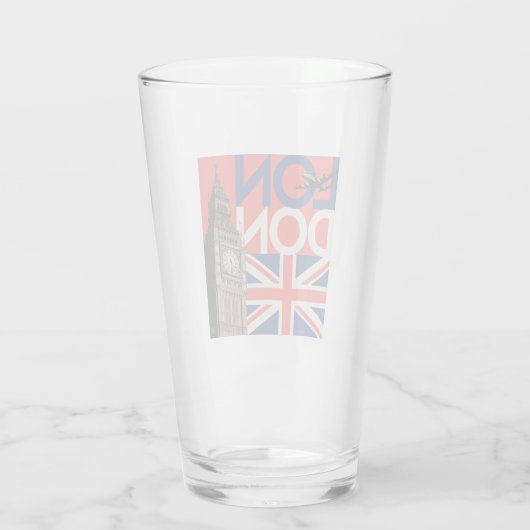 London Big Ben | England Glas (Rückseite)