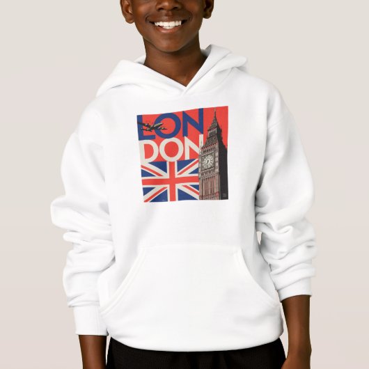 London Big Ben | England Hoodie (Vorderseite)