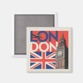 London Big Ben | England Magnet (Vorderseite/Rückseite)