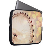 London | Big Ben Fotografie gefiltertes Nightime Laptopschutzhülle (Vorne Rechts)