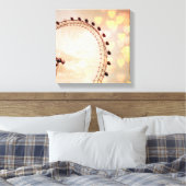 London Big Ben Fotograph Filtered Nightime Leinwanddruck (Insitu (Schlafzimmer))