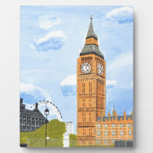 London Big Ben Fotoplatte