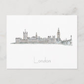 London Big Ben Great Britain Architecture Postcard Postkarte (Vorderseite)