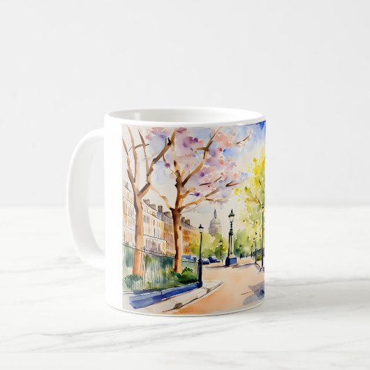 London Big Ben Kaffeetasse (Vorderseite Links)