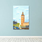 London Big Ben Leinwand Art (Insitu (Holzboden))