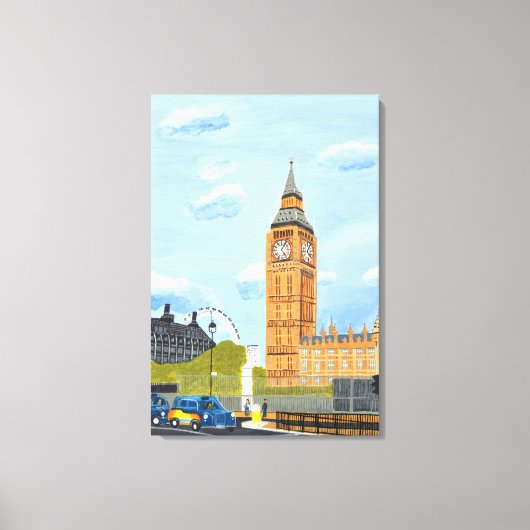 London Big Ben Leinwand Art (Vorderseite)