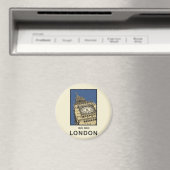 London Big Ben Magnet (In Situ (Geschirrspüler))