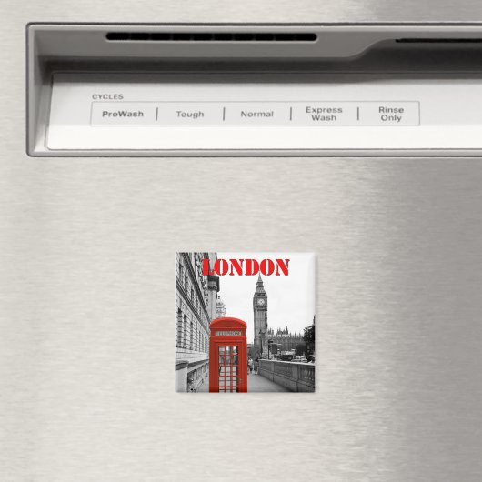 London BIG BEN Magnet (In Situ (Geschirrspüler))