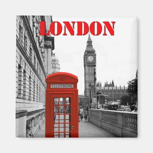 London BIG BEN Magnet (Vorne)