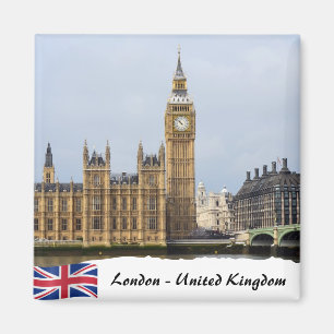 London, Big Ben Magnet, Westminster / Britisch Magnet