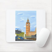 London Big Ben Mousepad (Mit Mouse)
