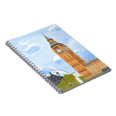 London Big Ben Notizblock (Rechte Seite)