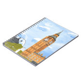 London Big Ben Notizblock (Linke Seite)