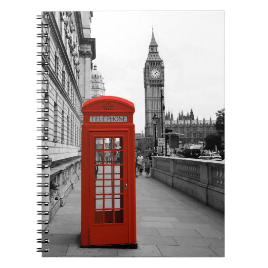 London BIG BEN Notizblock (Vorderseite)