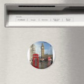 London Big Ben Phone Box (von St.K. Magnet (In Situ (Geschirrspüler))