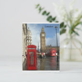 London Big Ben Phone Box (von St.K. Postkarte (Stehend Vorderseite)