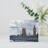London Big Ben Post Card Postkarte (Stehend Vorderseite)