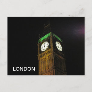 LONDON BIG BEN POSTCARD POSTKARTE