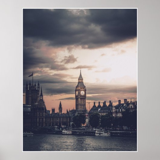 London Big Ben Poster (Vorne)