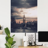 London Big Ben Poster (Heimbüro)