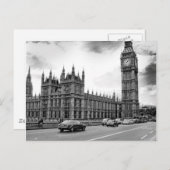 London Big Ben Postkarte (Vorne/Hinten)