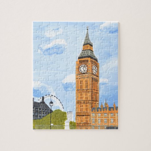 London Big Ben Puzzle (Vertikal)