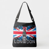 London Big Ben Shoulder Bag Tragetaschen Mit Langen Trägern (Vorderseite)