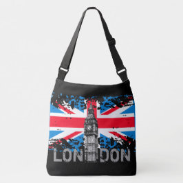London Big Ben Shoulder Bag Tragetaschen Mit Langen Trägern