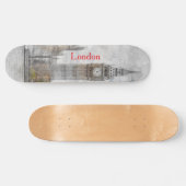 London Big Ben Skateboard - Urban Street Style (Horizontal)