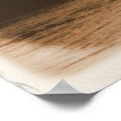 London - Big Ben - Themse - Poster (Ecke)