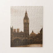London - Big Ben - Themse - Puzzle (Vertikal)