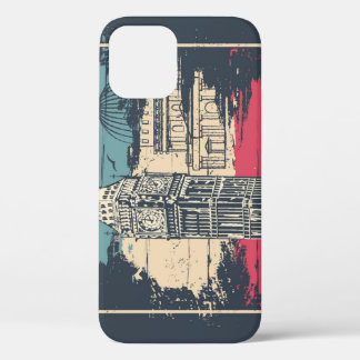 London Big Ben: Typografisches Poster Case-Mate iPhone Hülle