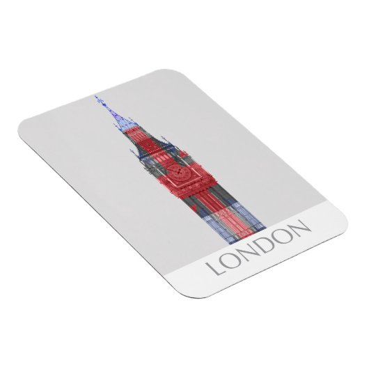 London Big Ben Union Jack Magnet (Rechte Seite)