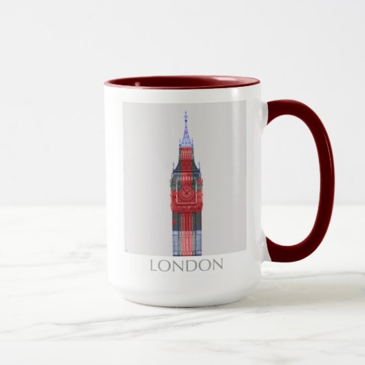 London Big Ben Union Jack Tasse (Rechts)