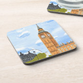 London Big Ben Untersetzer (Linke Seite)