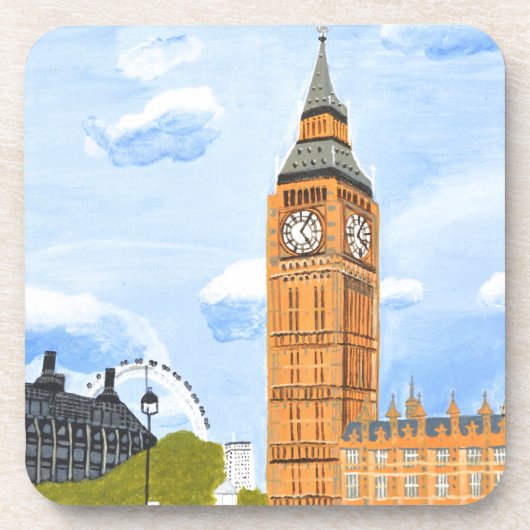 London Big Ben Untersetzer (Vorderseite)