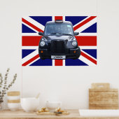 London Black Taxi Cab Poster (Küche)