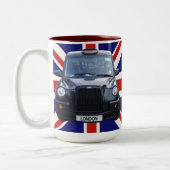 London Black Taxi Zweifarbige Tasse (Links)