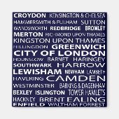 London Boroughs Magnet (Vorne)
