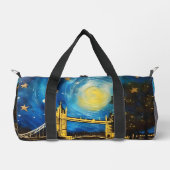 London Bridge Acryl-Kunst, Duffle Bag (Vorderseite)