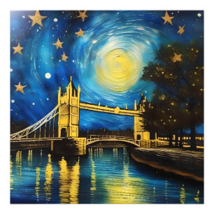 London Bridge Acrylic Art Fotodruck
