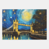 London Bridge Acrylic Art Geschenkpapier Set (Vorderseite 2)