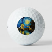 London Bridge Acrylic Art Golfball (Vorderseite)