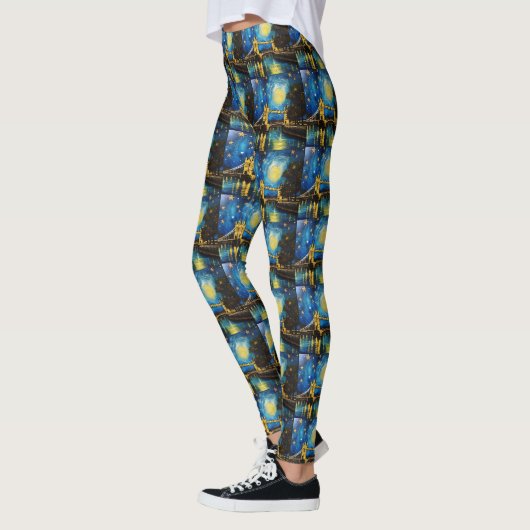 London Bridge Acrylic Art Leggings (Links)