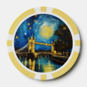 London Bridge Acrylic Art Pokerchips (Vorderseite)