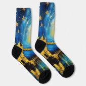 London Bridge Acrylic Art Socken (Rechts)