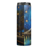 London Bridge Acrylic Art Thermosbecher (Rückseite)